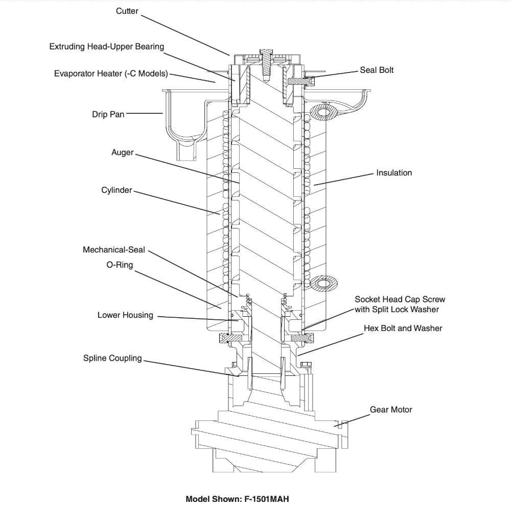 opal ice maker parts diagram