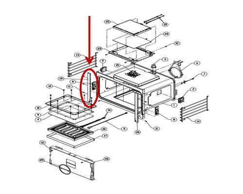 oven parts diagram