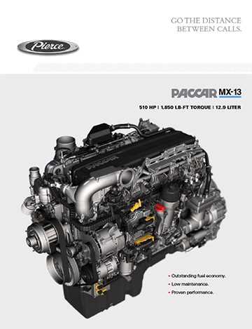 paccar mx 13 engine parts diagram