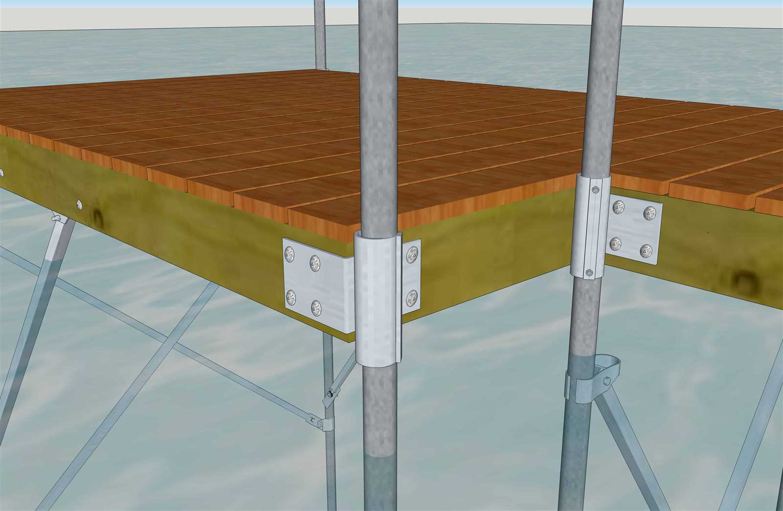 parts of a dock diagram