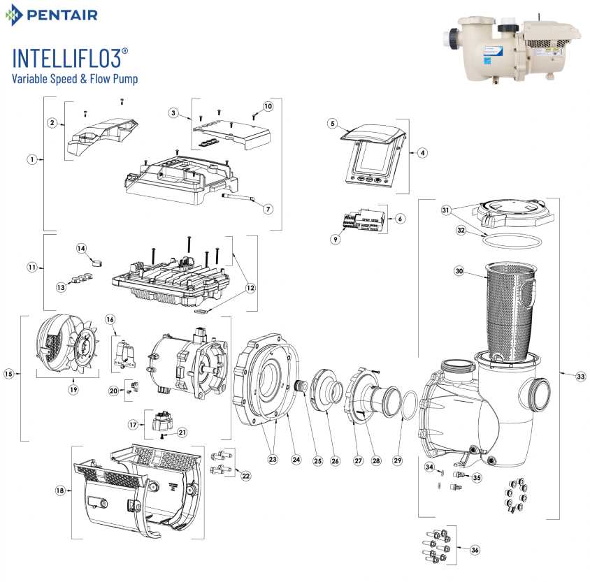 pentair rebel parts diagram