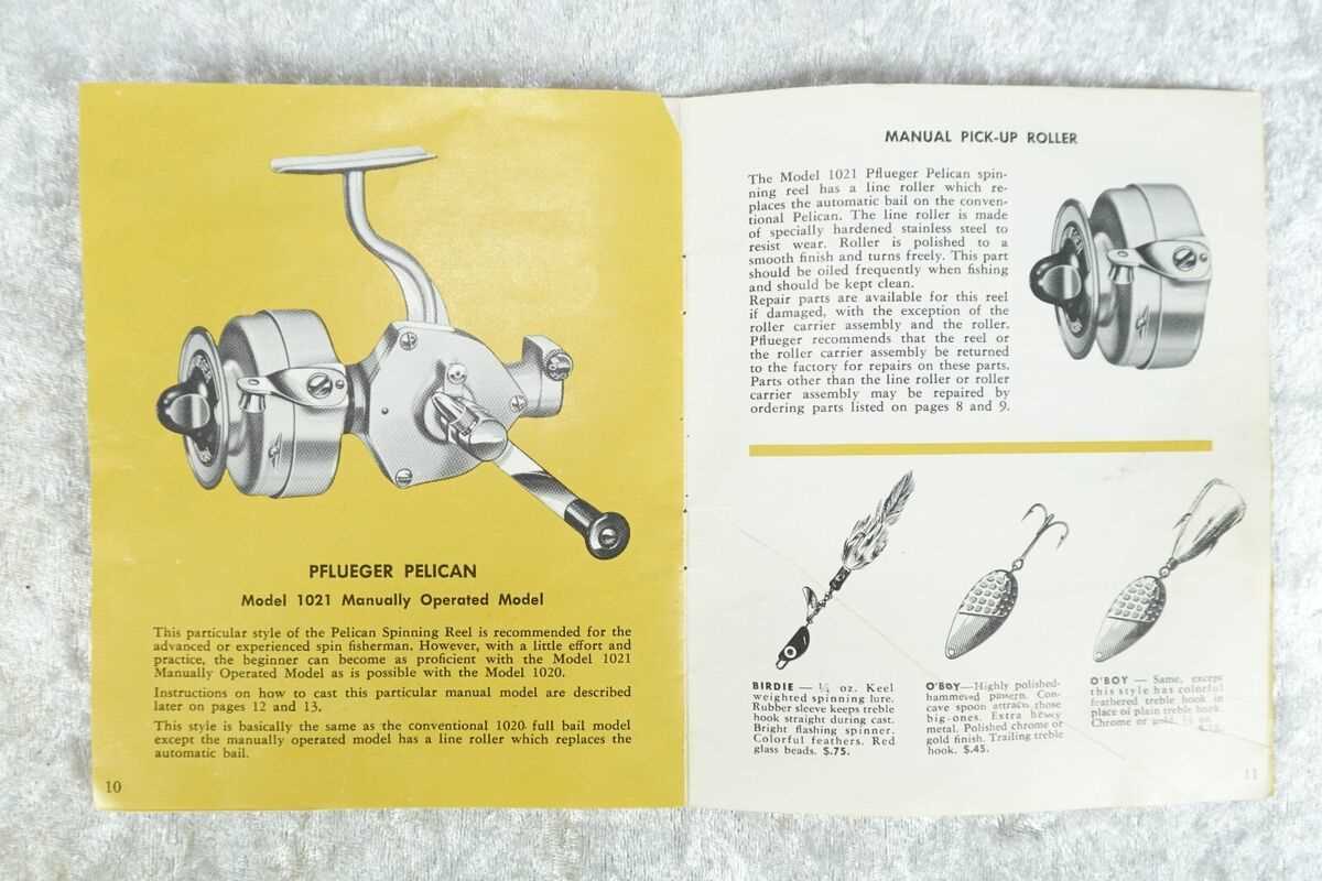 pflueger reel parts diagram