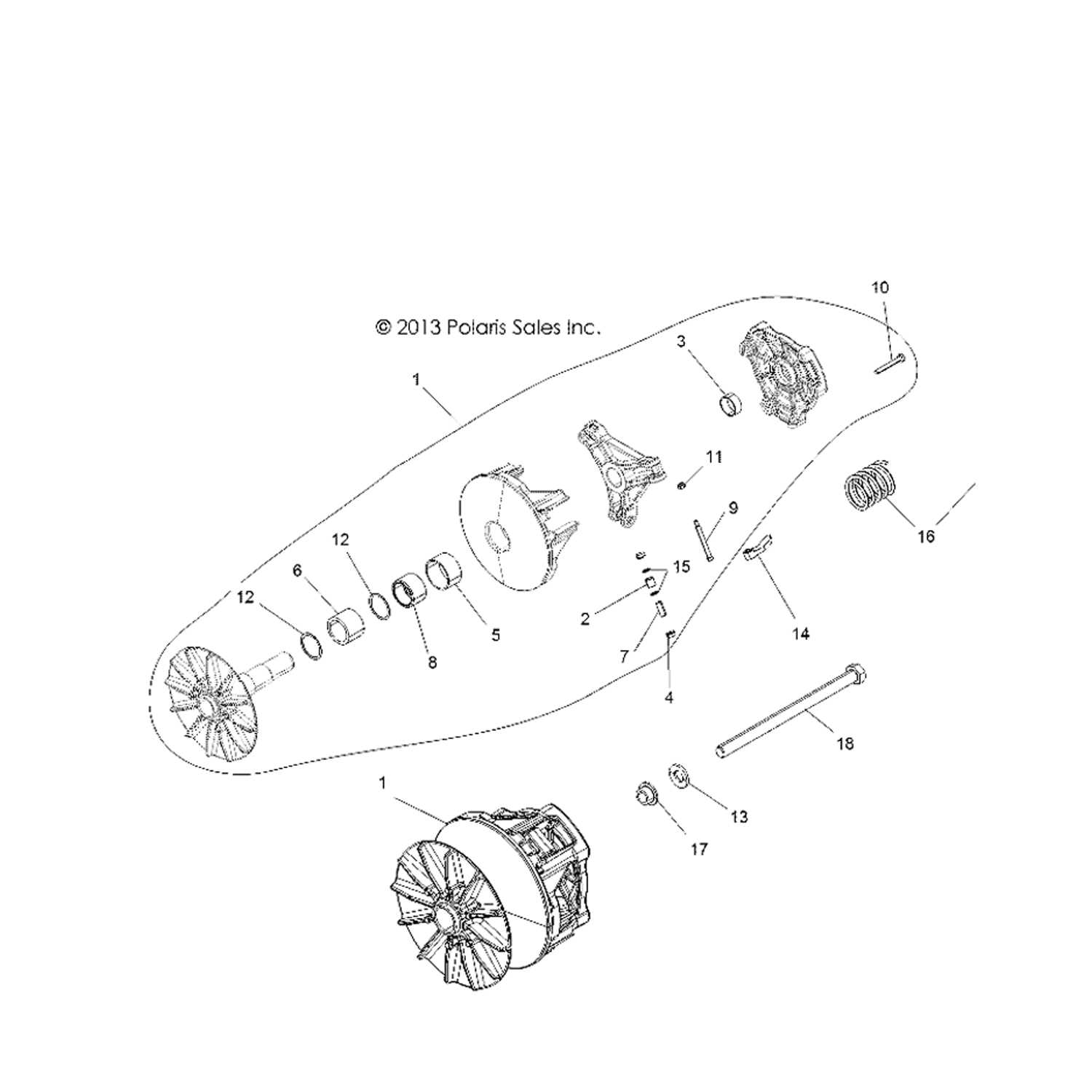 polaris ranger 800 parts diagram