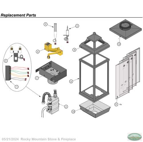 propane torch parts diagram