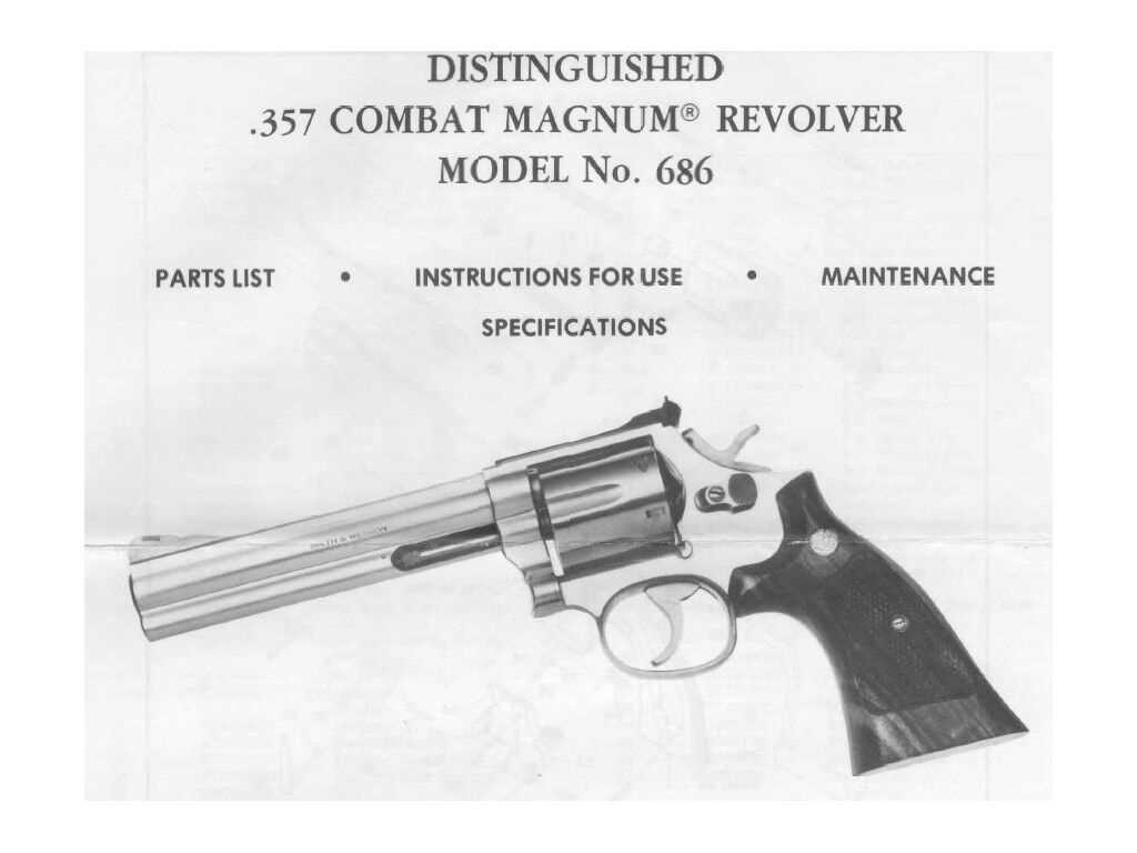 revolver parts diagram