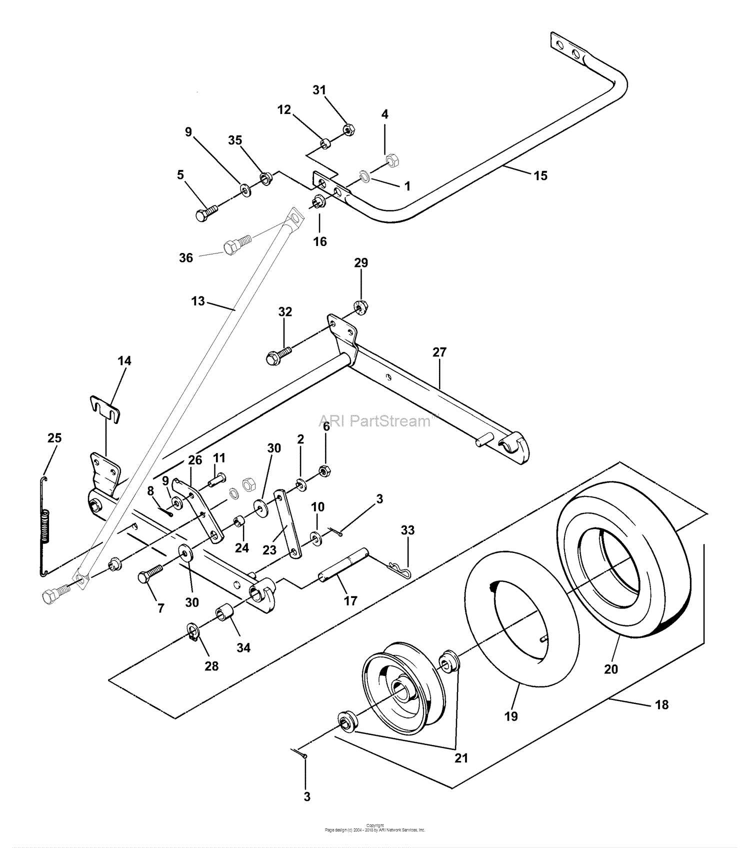 ryan lawnaire v parts diagram