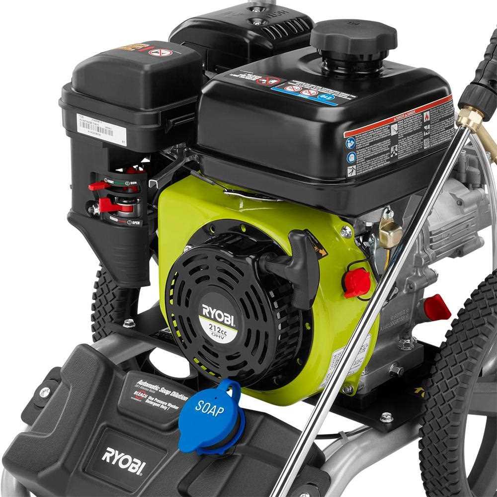 ryobi 3200 psi pressure washer parts diagram