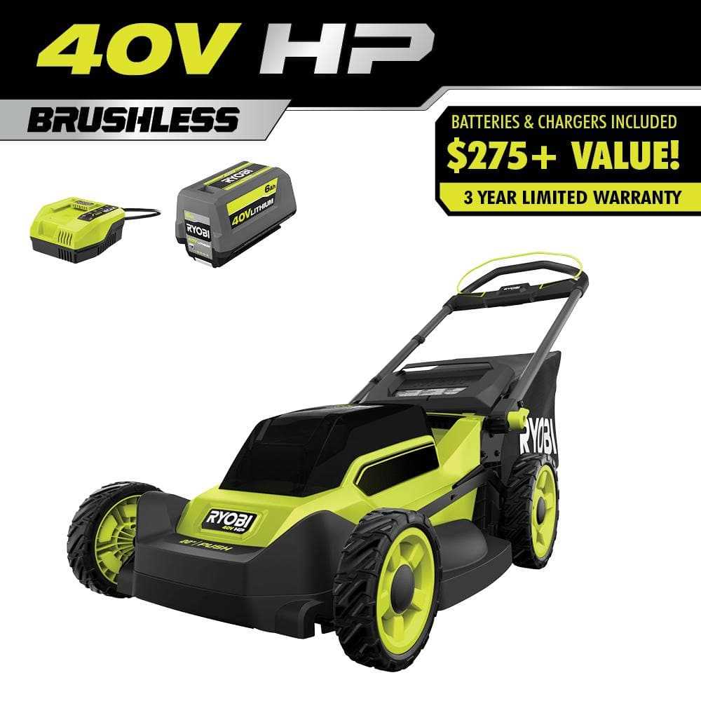 ryobi 40v lawn mower parts diagram