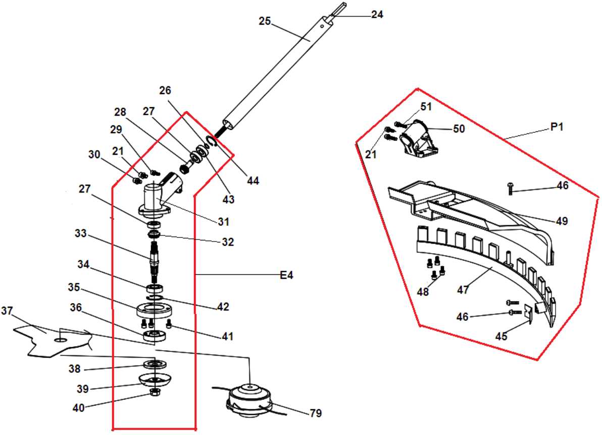 ryobi 40v trimmer parts diagram