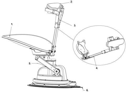 satellite dish parts diagram