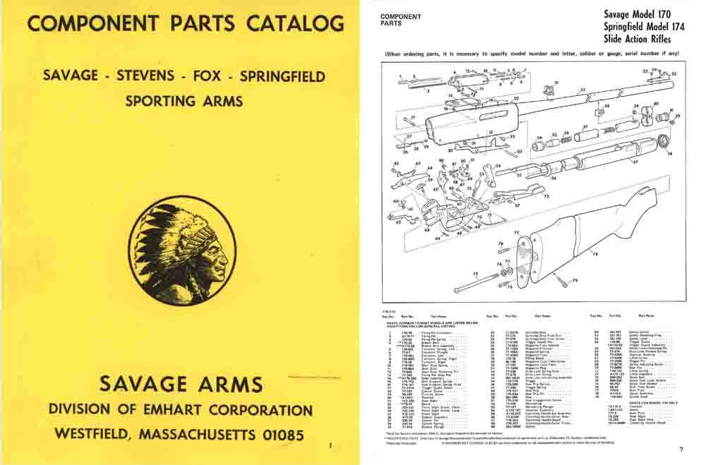 savage model 24 parts diagram