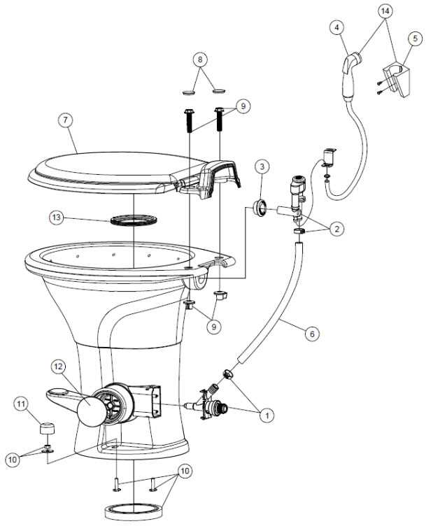 sealand vacuflush parts diagram