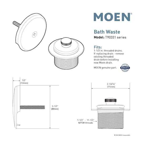 shower drain parts diagram