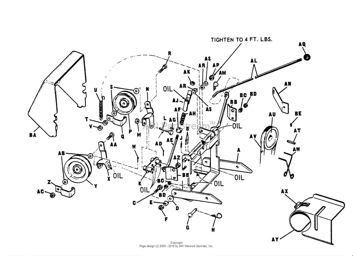 simplicity snow thrower parts diagram