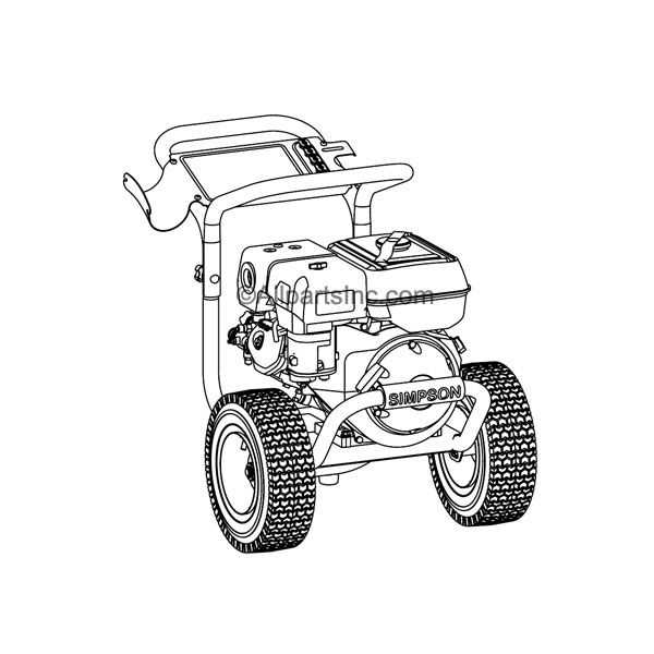 simpson pressure washer parts diagram