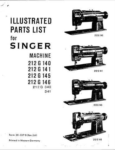 singer parts diagram