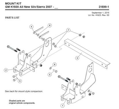 snow way plow parts diagram