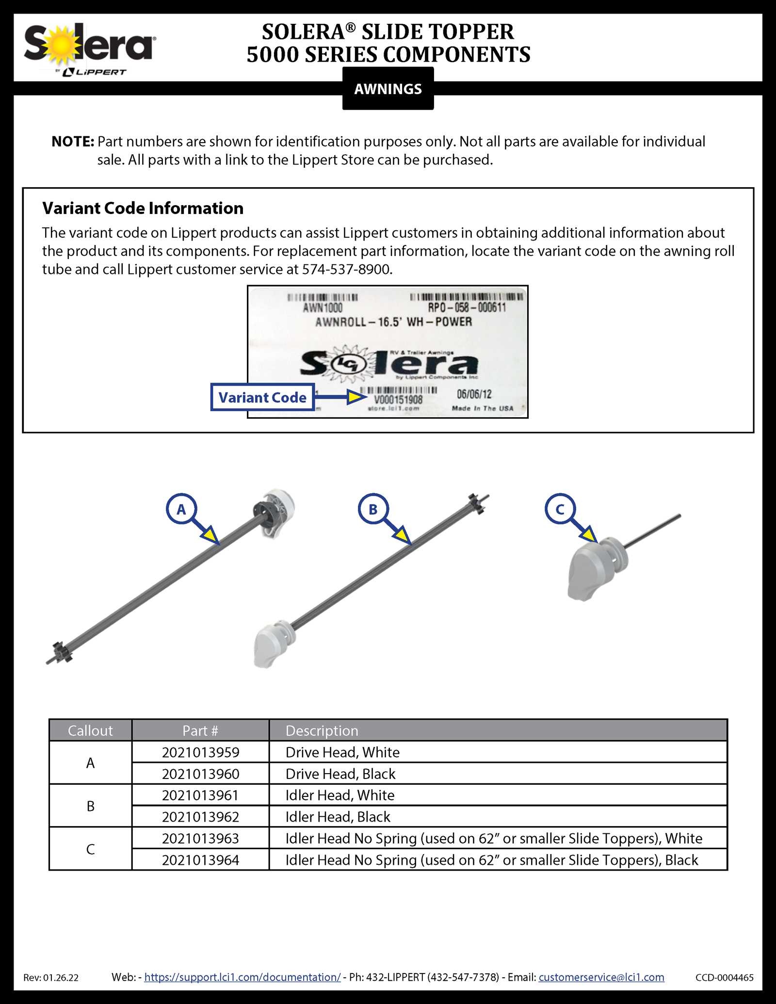 solera rv awning parts diagram