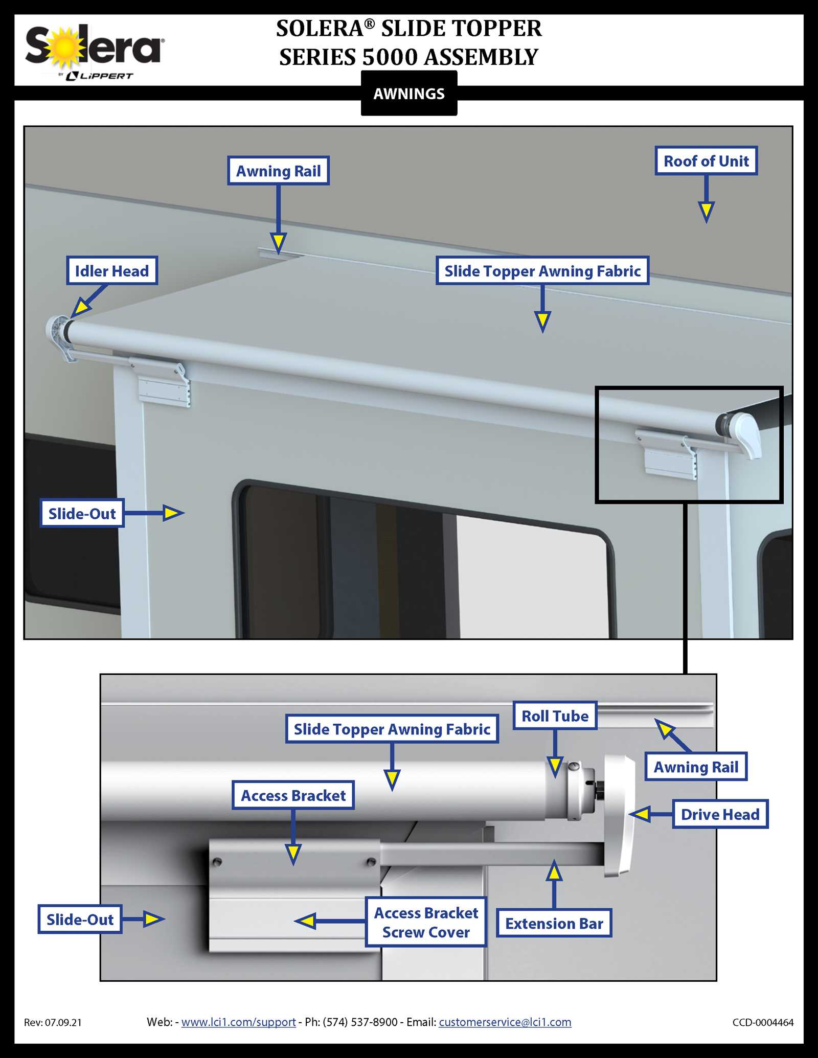 solera rv awning parts diagram