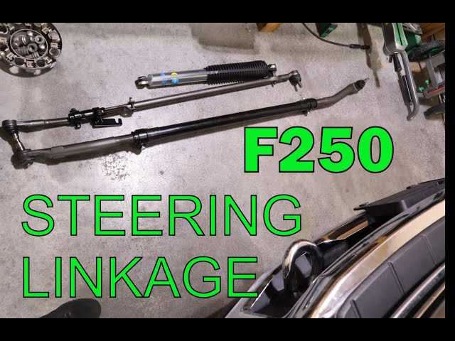 steering linkage f250 steering parts diagram