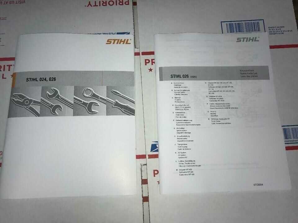 stihl 026 parts diagram