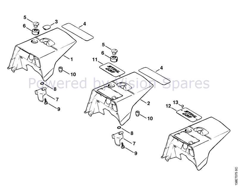 stihl 036 parts diagram