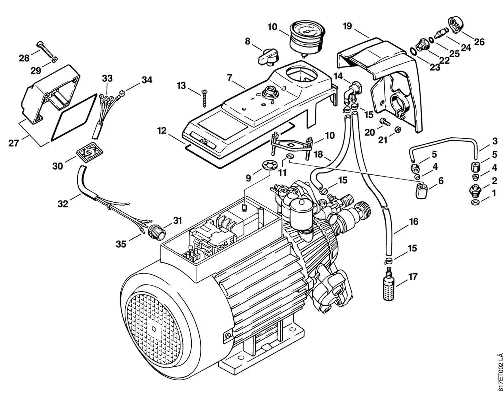 stihl br400 parts diagram