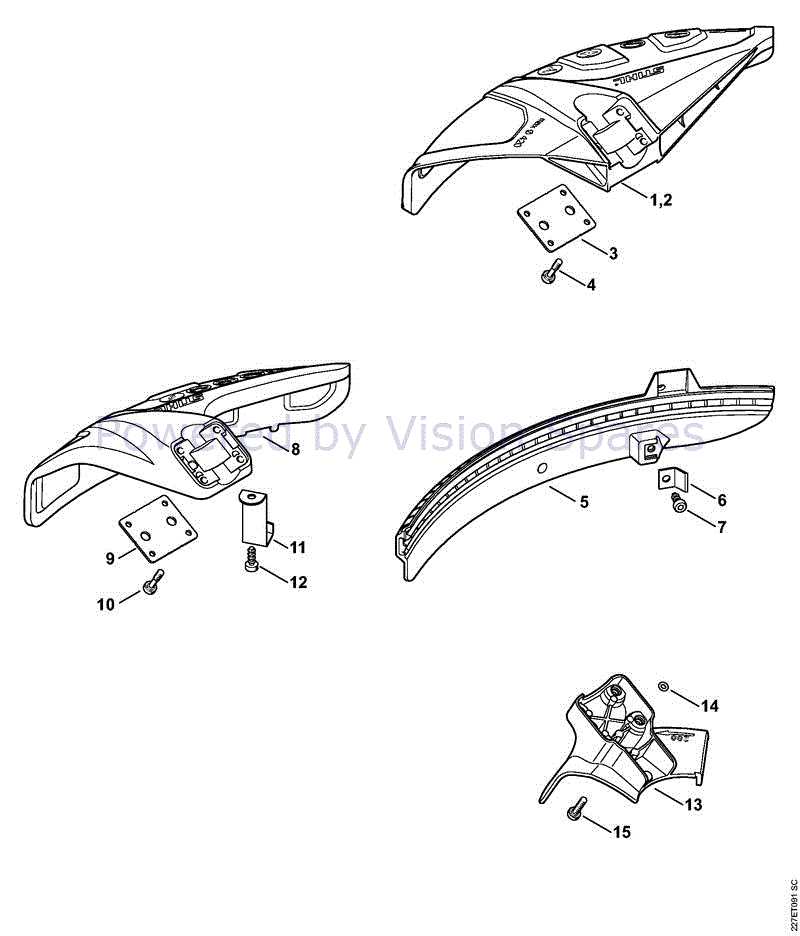 stihl fs111rx parts diagram