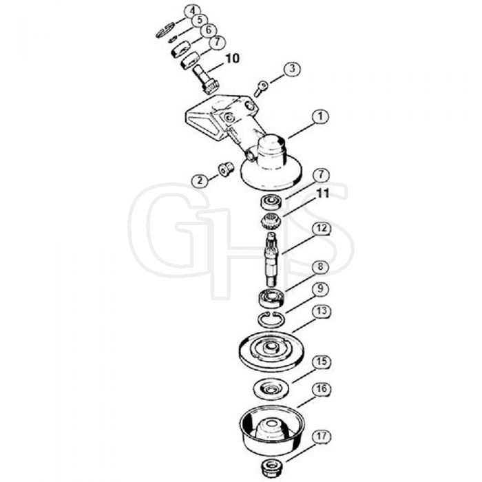 stihl fs90r parts diagram