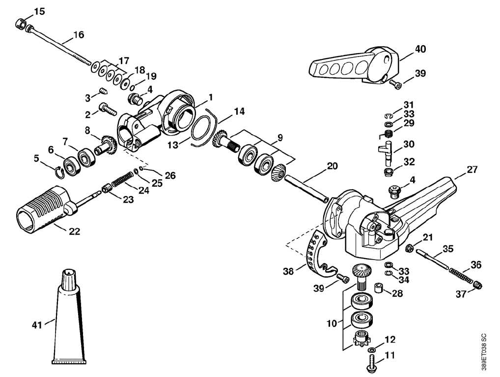 stihl hs80 parts diagram