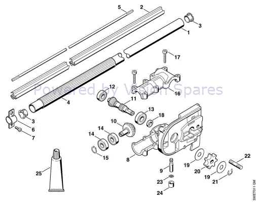 stihl ht 101 pole saw parts diagram