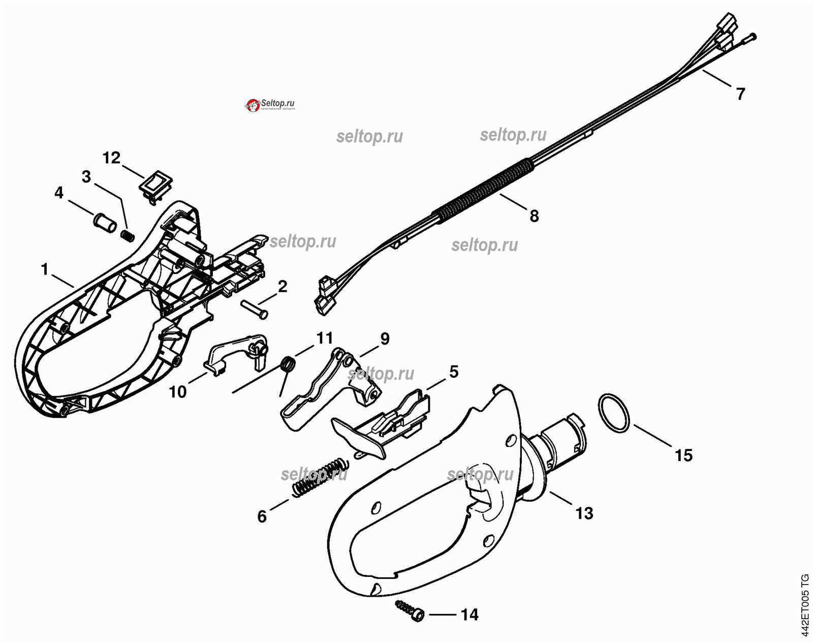 stihl ht101 parts diagram