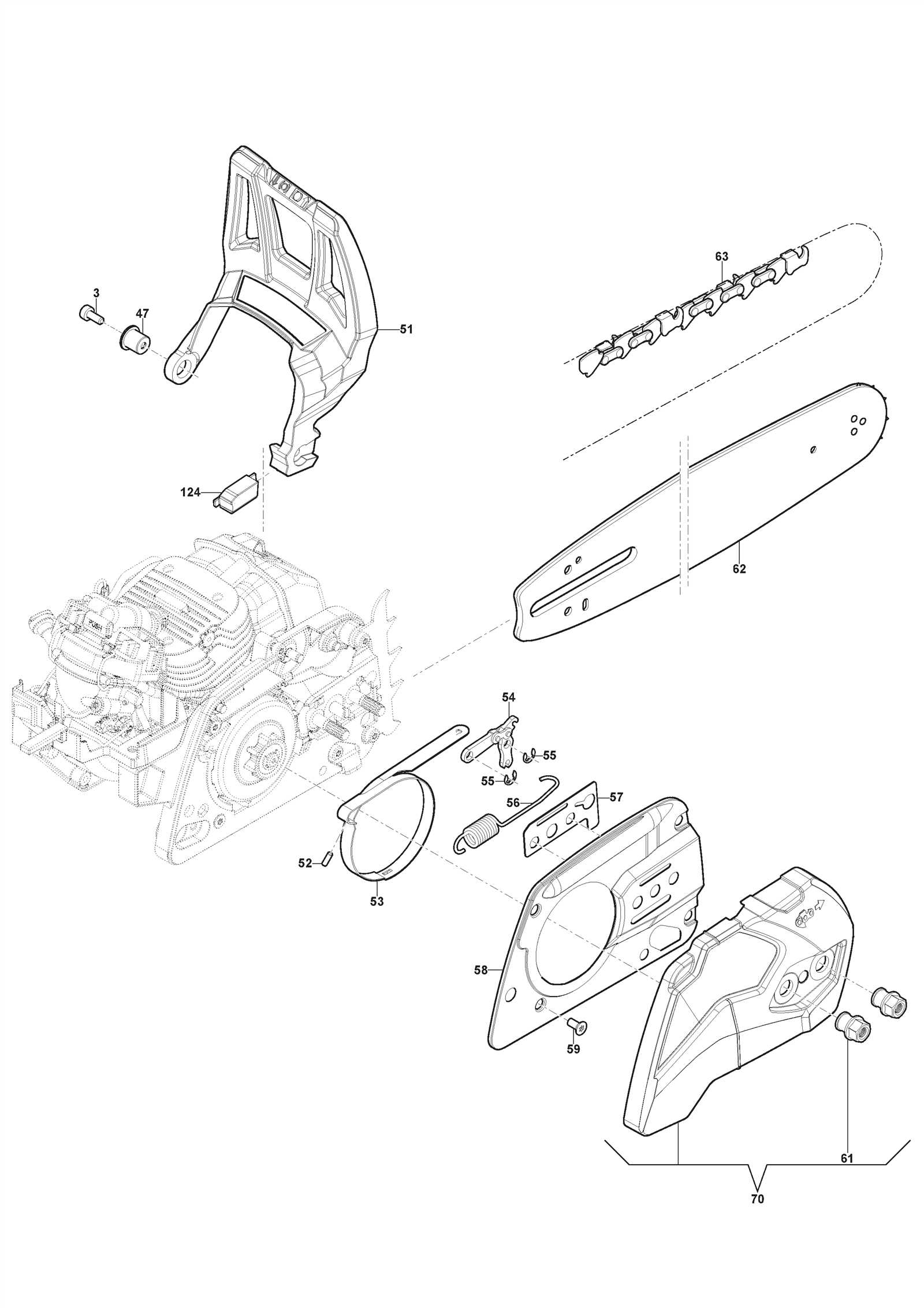 stihl ms 251 parts diagram