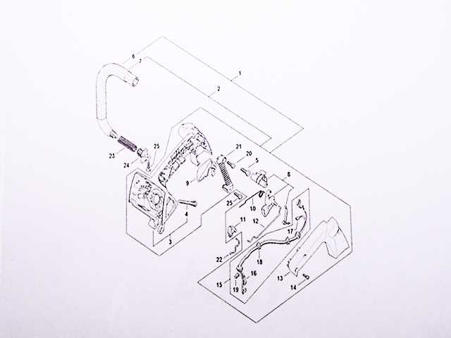 stihl ms200t parts diagram