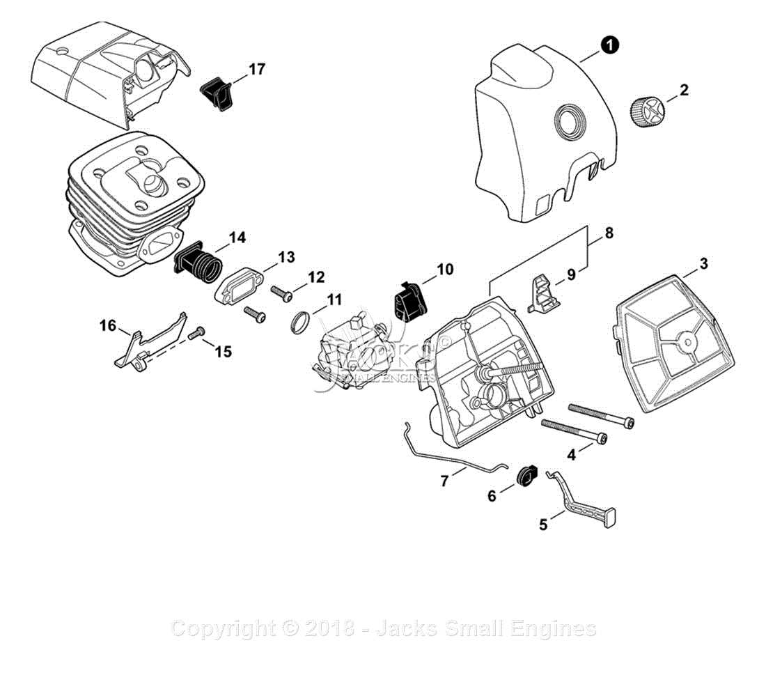 stihl ms290 parts diagram