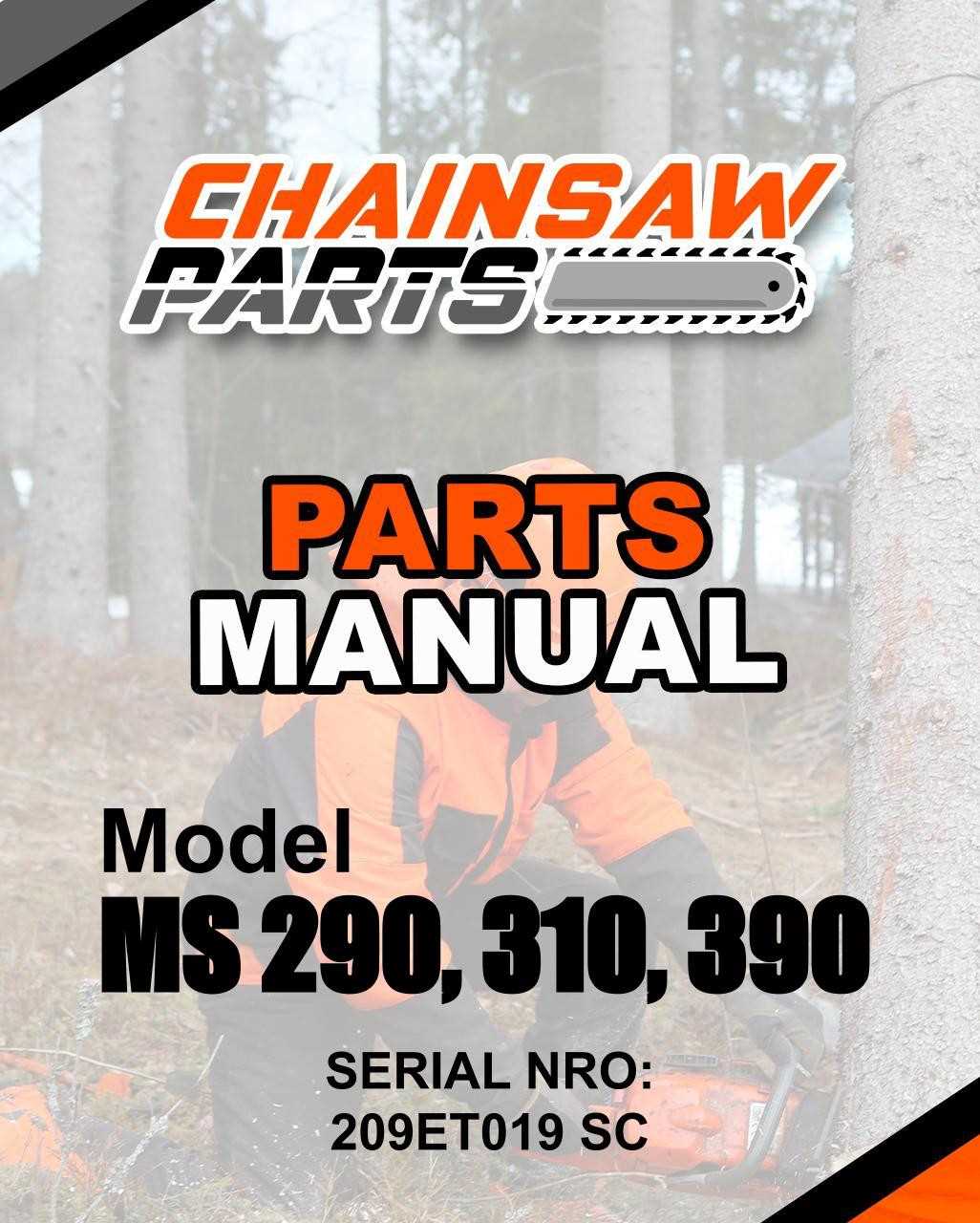 stihl ms310 parts diagram