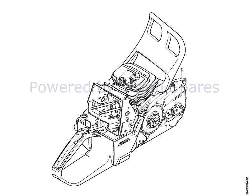 stihl ms461 parts diagram