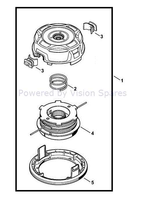 stihl weedeater parts diagram