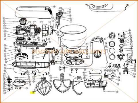 sunbeam mixmaster parts diagram