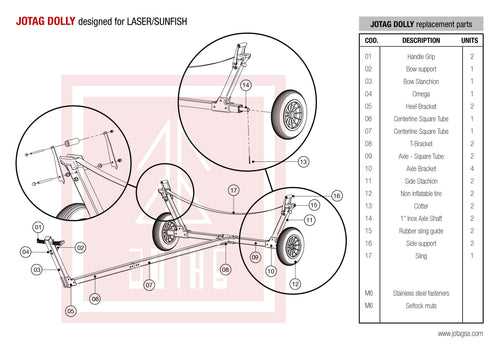 sunfish parts diagram