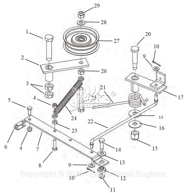 swisher 44 pull behind mower parts diagram