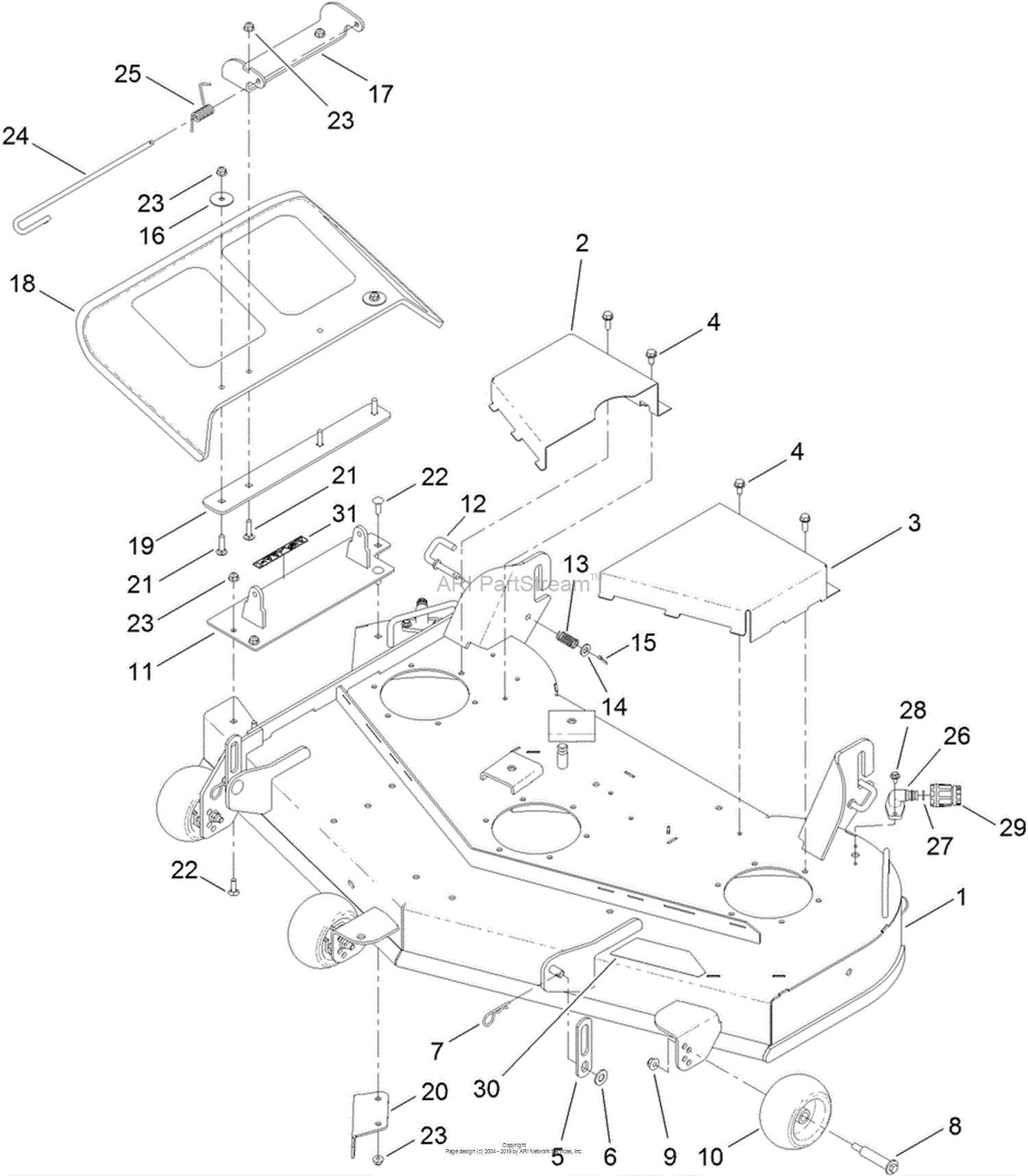 toro timecutter ss4225 parts diagram