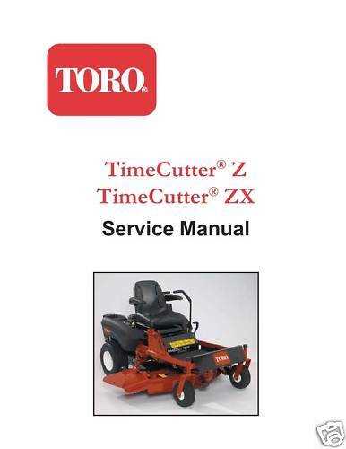 toro timecutter z4200 parts diagram