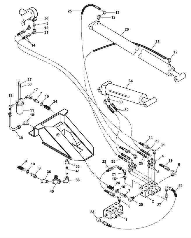 tow truck parts diagram