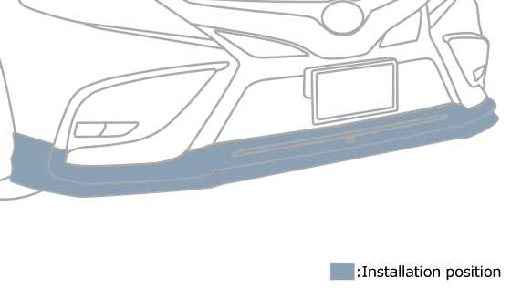 toyota camry front end parts diagram