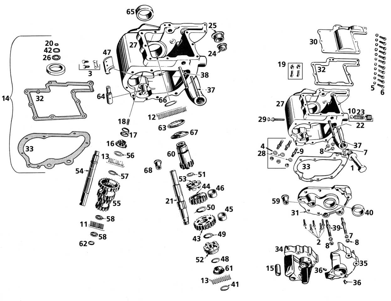 transmission diagram parts