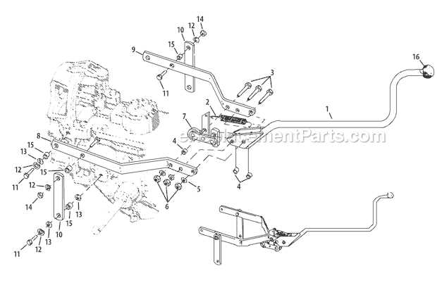 troy bilt horse tiller parts diagram