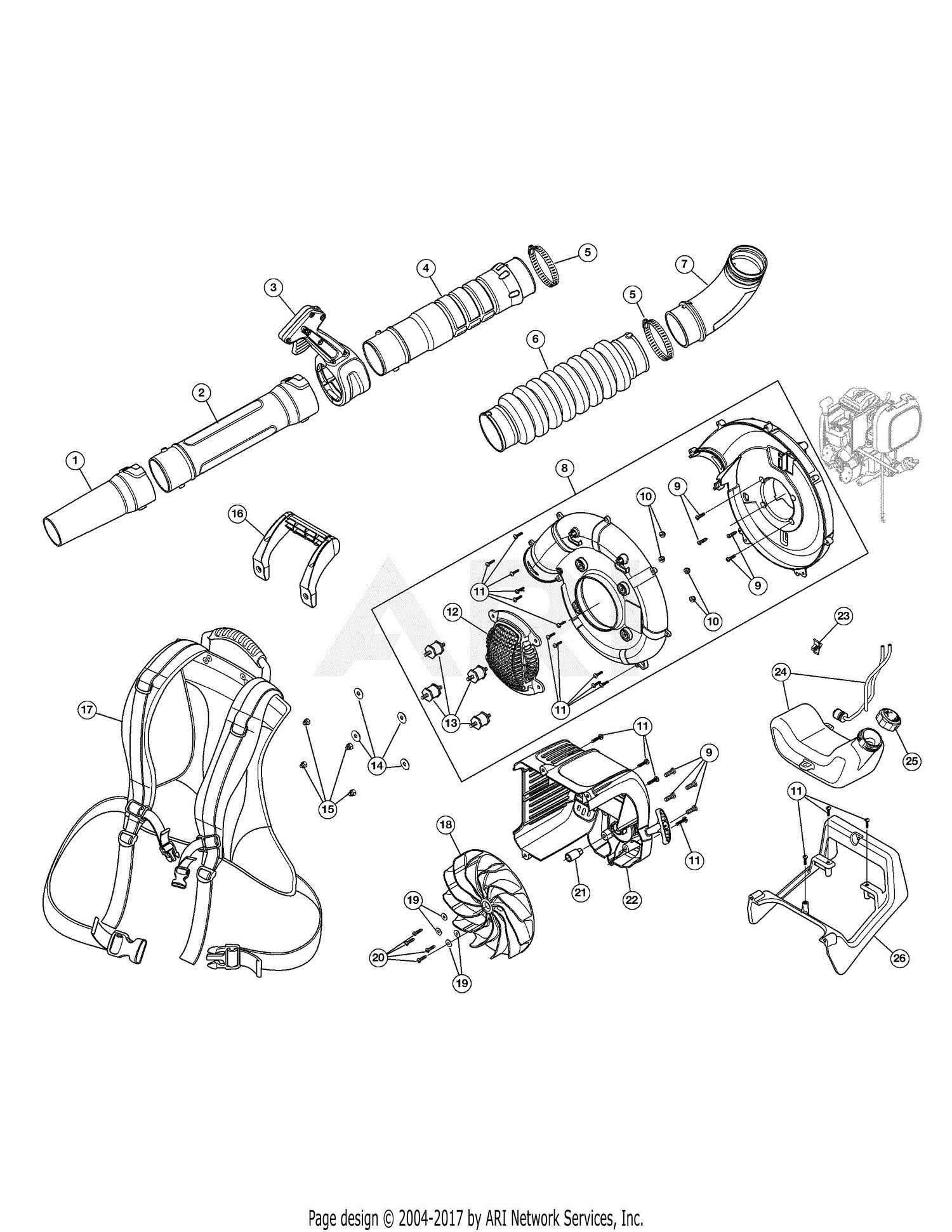 troy bilt tb516 ec parts diagram