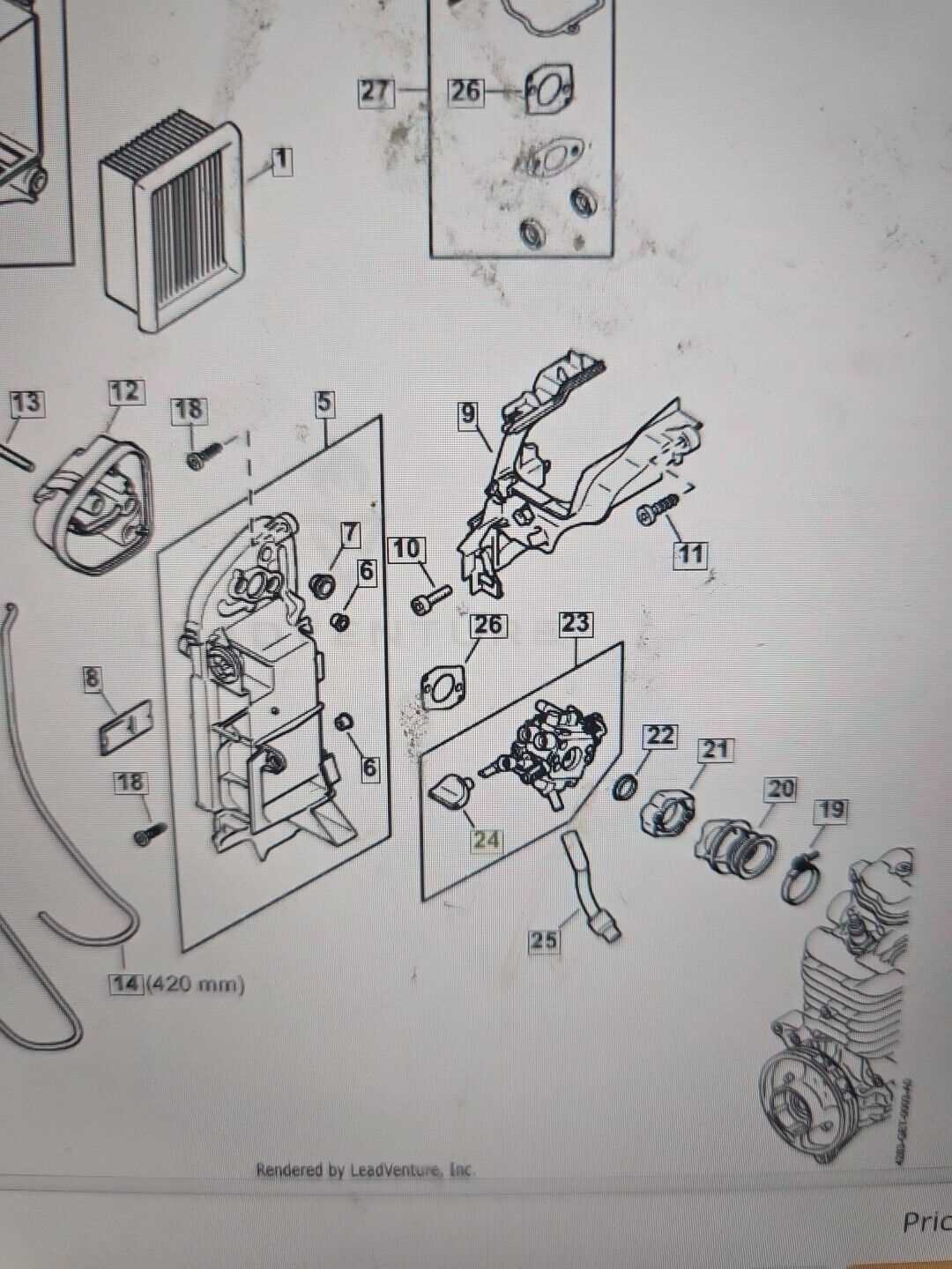 ts420 stihl parts diagram