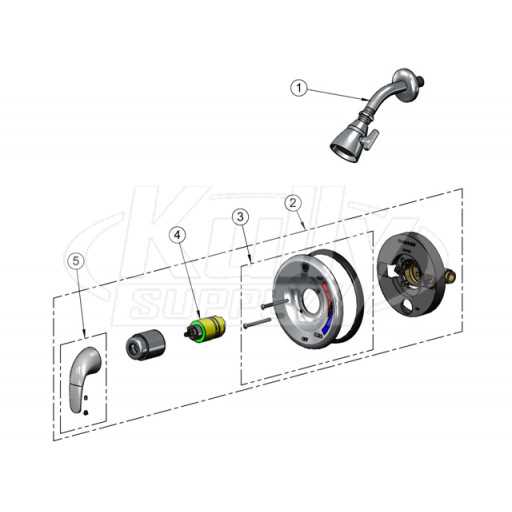 tub faucet parts diagram